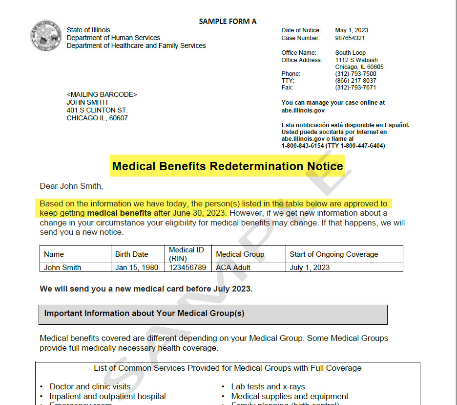 Medicaid Renewal Illinois Medicaid Redetermination 101